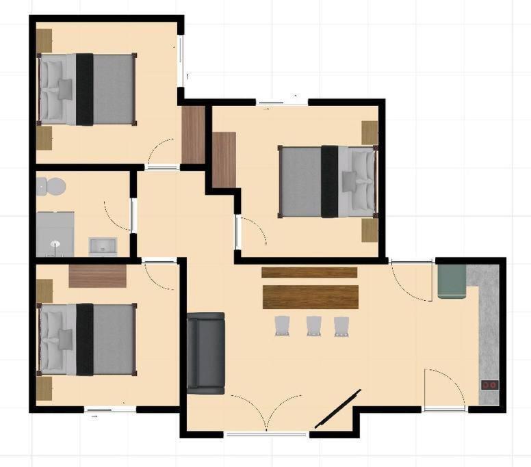Orange Apartment Nikiti  Bagian luar foto